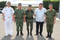 Foto: Juan Carlos Calderón. Jueves 16 de febrero del 2012. Se retira Comandante dela 36 zona militar. Tapachula de Córdova y Ordoñez, Chiapas. El General Jorge Alberto Guerra Tenorio con 45 años de servicio en el ejército mexicano culmina su carrera castr