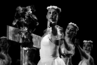 Sábado 2 de junio del 2018. Tuxtla Gutiérrez. El Ballet de San Petesburgo presenta esta noche una selección de obras clásicas para los asistentes al Teatro de La Ciudad Emilio Rabasa