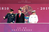 Lunes 16 de septiembre del 2019. Tuxtla Gutiérrez. Durante las Fiestas Patrias