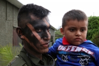 Miércoles 28 de diciembre. Nuevos elementos castrenses. Chicoasen, Chiapas. Elementos del Ejercito Mexicano terminan esta mañana la primera fase del Adiestramiento de Combate Individual de la VII Región Militar graduándose 201 elementos que conforman el p