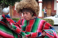 Lunes 11 de diciembre del 2017. Chiapa de Corzo. Esta mañana los peregrinos continúan el recorrido hacia sus comunidades desde esta localidad de la Ribera del Rio Grande.