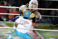 Sábado 6 de octubre del 2013. Tuxtla Gutiérrez. Esta noche se lleva a cabo la función de lucha libre profesional Guerra de Leyendas 2.
