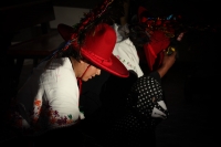 Jueves 16 de agosto del 2012. Tuxtla Guti�rrez, Chiapas. Danzantes de la Etnia Zoque realizan La Danza de Nuestro Padre Roque este medio d�a en la Iglesia de San Roque donde se celebran las fiestas patronales de uno de los barrios m�s antiguos de la ciuda