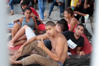 Jueves 13 de junio del 2019. Tuxtla Gutiérrez. La estación migratoria El Cupape está diseñada para recibir a 80 personas, por lo que las personas aseguradas en esta semana sobreviven en precarias condiciones salubres