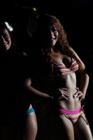 Sábado 28 de abril del 2012. Las participantes del concurso de belleza Miss Hearth Chiapas, presentan la etapa en traje de baño esta noche en conocido centro nocturno del poniente de la ciudad.