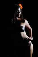 Sábado 28 de abril del 2012. Las participantes del concurso de belleza Miss Hearth Chiapas, presentan la etapa en traje de baño esta noche en conocido centro nocturno del poniente de la ciudad.