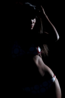 Sábado 28 de abril del 2012. Las participantes del concurso de belleza Miss Hearth Chiapas, presentan la etapa en traje de baño esta noche en conocido centro nocturno del poniente de la ciudad.
