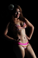 Sábado 28 de abril del 2012. Las participantes del concurso de belleza Miss Hearth Chiapas, presentan la etapa en traje de baño esta noche en conocido centro nocturno del poniente de la ciudad.