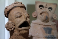 Jueves 7 de junio el 2018. Tuxtla Gutiérrez. El museo Regional de Chiapas presenta esta mañana la Exposición Entre el Humo y Olores: El Aromaa de los Dioses; muestra que presenta una selección del arte prehispánico adoratorio de la región maya y Zoq