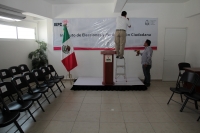 Viernes 23 de marzo del 2018. Tuxtla Gutiérrez. Momentos antes de la entrega de documentación para el registro de candidatos a Gobernador de Chiapas.