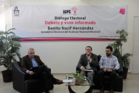 Jueves 1 de marzo del 2018. Tuxtla Gutiérrez. Benito Nacif, consejero electoral del INE durante su conferencia previa al proceso electoral en Chiapas