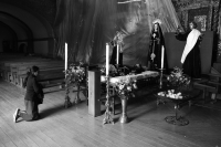 Viernes 16 de marzo del 2018. San Cristóbal de las Casas. A pesar de haber sufrido daños en la mayorí­a de sus templos, la iglesia coleta se encuentra lista para las celebraciones de la Semana Santa.