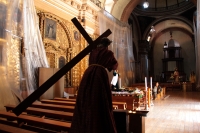 Viernes 16 de marzo del 2018. San Cristóbal de las Casas. A pesar de haber sufrido daños en la mayorí­a de sus templos, la iglesia coleta se encuentra lista para las celebraciones de la Semana Santa.