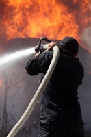 Jueves 8 de marzo del 2012. Incendio en las cercanías de Caleras Y Morteros del Grijalva.