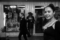 Sábado 13 de enero del 2018. Tuxtla Gutiérrez. Arte Colectivo Ac. presenta esta noche el trabajo de artistas visuales y diseñadores durante la pasarela urbana en una conocida plaza del poniente de la ciudad.