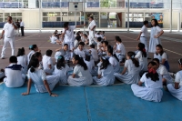 Lunes 26 de agosto del 2019. Tuxtla Gutiérrez. Durante el primer día de clases