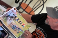 Viernes 22 de marzo del 2019. Tuxtla Gutiérrez. El fotógrafo estadunidense Eric Eberman denuncia la destrucción de los ecosistemas de la zona montañosa del sur de San Cristóbal de las Casas donde ha sido amenazado y violentado en varias ocasiones
