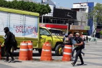 Martes 12 de febrero del 2018. Tuxtla Gutiérrez. Normalistas protestan en la plaza central de la ciudad este medio día