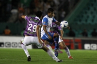 Miércoles 12 de agosto del 2015. Tuxtla Gutiérrez. Aspecto del partido entre Jaguares de Chiapas y el Cruz Azul, esta noche en el estadio Zoque de la capital de este estado del sureste de México.
