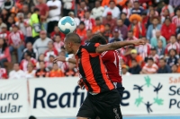 Sábado 14 de enero del 2012. Tuxtla Gutiérrez, Chiapas. Los jaguares de Chiapas logran su primera victoria en el torneo de clausura ante las Chivas del Guadalajara tres tantos a uno.