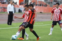 Sábado 14 de enero del 2012. Tuxtla Gutiérrez, Chiapas. Los jaguares de Chiapas logran su primera victoria en el torneo de clausura ante las Chivas del Guadalajara tres tantos a uno.