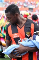 Sábado 14 de enero del 2012. Tuxtla Gutiérrez, Chiapas. Los jaguares de Chiapas logran su primera victoria en el torneo de clausura ante las Chivas del Guadalajara tres tantos a uno.
