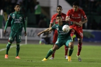 Jueves 27 de noviembre del 2014. Tuxtla Gutiérrez. Aspectos del partido de ida entre Jaguares de Chiapas y el Toluca al inicio de la liguilla del torneo del fut bol mexicano.
