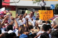 Domingo 21 de enero del 2018. Tuxtla Gutiérrez. Eduardo Ramí­rez Aguilar, Renuncia al PVEM Yy a su cargo en la mesa directiva del Congreso Local con lo que abre su aspiración a una candidatura ciudadana para la gubernatura en el 2018.