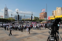 Domingo 21 de enero del 2018. Tuxtla Gutiérrez. Eduardo Ramí­rez Aguilar, Renuncia al PVEM Yy a su cargo en la mesa directiva del Congreso Local con lo que abre su aspiración a una candidatura ciudadana para la gubernatura en el 2018.