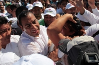Domingo 21 de enero del 2018. Tuxtla Gutiérrez. Eduardo Ramí­rez Aguilar, Renuncia al PVEM Yy a su cargo en la mesa directiva del Congreso Local con lo que abre su aspiración a una candidatura ciudadana para la gubernatura en el 2018.
