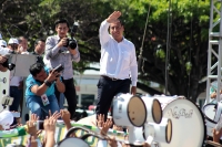 Domingo 21 de enero del 2018. Tuxtla Gutiérrez. Eduardo Ramí­rez Aguilar, Renuncia al PVEM Yy a su cargo en la mesa directiva del Congreso Local con lo que abre su aspiración a una candidatura ciudadana para la gubernatura en el 2018.