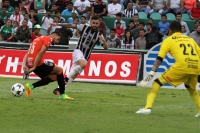 Sábado 24 de septiembre del 2016. Tuxtla Gutiérrez. Jaguares logra empatar a Necaxa a dos tantos, esta tarde en la cancha del Estadio Zoque.