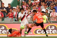 Domingo 26 de febrero del 2017. Tuxtla Gutiérrez. Jaguares de Chiapas recibe esta noche al equipo del Guadalajara ganando 4-3 durante la jornada 8 del torneo de Liga Mx en el estadio Zoque de la capital de este estado del sureste de México.