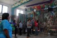 Lunes 26 de marzo del 2018. Tuxtla Gutiérrez. El Justo Juez. El sincretismo religioso se nutre constantemente de la devoción y alegrí­a de las familias que participan en las fiestas religiosas de Semana Santa. Las familias creyentes reúnen las figuras 