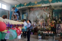 Lunes 26 de marzo del 2018. Tuxtla Gutiérrez. El Justo Juez. El sincretismo religioso se nutre constantemente de la devoción y alegrí­a de las familias que participan en las fiestas religiosas de Semana Santa. Las familias creyentes reúnen las figuras 