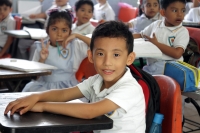 Lunes 29 de abril del 2019. Tuxtla Gutiérrez. Durante el regreso a clases en las escuelas primarias de la ciudad.