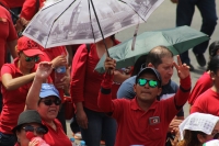Lunes 1 de mayo del 2017. Tuxtla Gutiérrez. La marcha convocada por el movimiento de resistencia para el día 1, 2 y 3 de mayo en el contingente del sector salud.