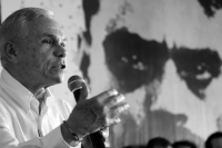Sábado 16 de diciembre del 2017. Tuxtla Gutiérrez. José Antonio Aguilar Bodegas, renuncia al Partido Institucional esta mañana durante el encuentro de Organizaciones y sectores productivos de Chiapas.