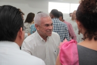 Viernes 23 de marzo del 2018. Tuxtla Gutiérrez. José Antonio Aguilar Bodegas, entrega la papelerí­a correspondiente ante el Instituto de Participación Ciudadana para buscar la gubernatura del estado de Chiapas por la coalición Por Chiapas al Frente de