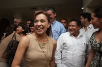 Vázquez Mota se reúne con jóvenes panistas.