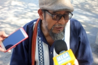 Martes 21 de noviembre del 2017. Tuxtla Gutiérrez. Juan Encinos habla sobre la situación que se vive actualmente en Oxchuc.