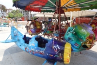 Miércoles 18 de abril del 2012. Los juegos de la Feria de San Marcos esperan.