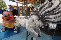 Miércoles 18 de abril del 2012. Los juegos de la Feria de San Marcos esperan.