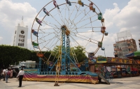 Miércoles 18 de abril del 2012. Los juegos de la Feria de San Marcos esperan.