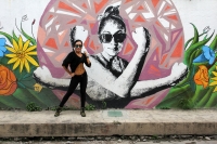 Agosto del 2017. Chiapa de Corzo. Regreso en negro con Kathya Caballero.