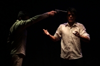 Viernes 7 de julio del 2017. Tuxtla Gutiérrez. Teatro Independiente. Cinco cuadros de teatro mexicano en el espacio cultural La Puerta.