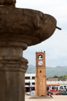 Viernes 3 de agosto del 2018. Chiapa de Corzo. La Pila de Chiapa de Corzo. La monumental fuente de la Plaza de Armas de la comunidad de Chiapa de Corzo fue abierta esta mañana a los visitantes y turistas