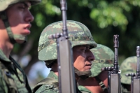 Viernes 9 de febrero del 2018. Tuxtla Gutiérrez. Esta mañana se lleva a cabo la ceremonia conmemorativa de la Marcha de la Lealtad del Ejercito Mexicano hacia las instituciones del paí­s