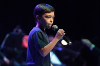 Martes 25 de junio del 2019. Tuxtla Gutiérrez. Leo Dan dedica sus canciones a los migrantes que se dirigen a EEUU durante el concierto de esta noche