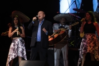 Martes 25 de junio del 2019. Tuxtla Gutiérrez. Leo Dan dedica sus canciones a los migrantes que se dirigen a EEUU durante el concierto de esta noche